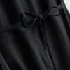 O vestido midi sem mangas em linho da coleção «The Edit»