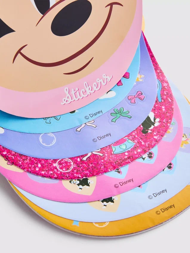 Pacote de 500 autocolantes da Minnie Mouse da Disney
