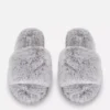 Pantufas de piel sintética