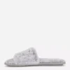 Pantufas de piel sintética
