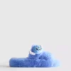 Pantufas fofas com duas tiras da Disney com o Stitch