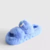 Pantufas fofas com duas tiras da Disney com o Stitch