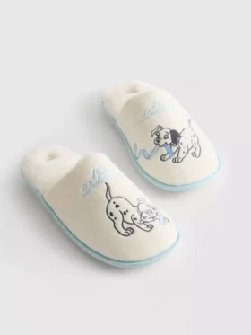 Pantufas tipo mule «101 Dálmatas» da Disney
