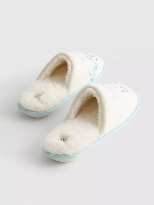 Pantufas tipo mule «101 Dálmatas» da Disney