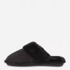 Pantufas tipo mule felpudas