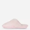 Pantufas tipo mule felpudas