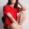Pijama com t-shirt e calções