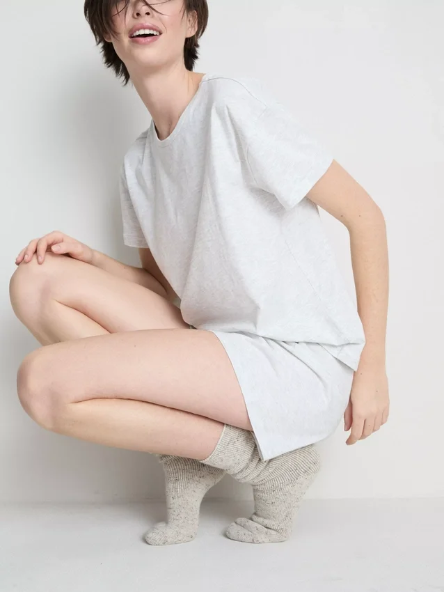 Pijama com t-shirt e calções