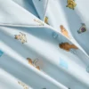 Pijamas boyfriend com padrão gráfico da «Idade do Gelo»