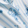 Pijamas boyfriend às riscas do Stitch da Disney