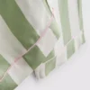 Pijamas boyfriend às riscas em algodão