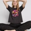 Pijamas Bratz de algodão com padrão de leopardo