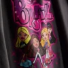 Pijamas Bratz de algodão com padrão de leopardo