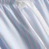 Pijamas com camisola de alças e laço em cetim estampado