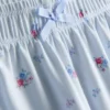 Pijamas com camisola estampada e calções