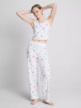 Pijamas com camisola gráfica e calções em tecido rico em algodão da Disney·Pixar «À Procura de Nemo»