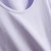 Pijamas com camisola sem mangas e calções de algodão