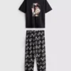 Pijamas com estampado da Buffy, a Caçadora de Vampiros