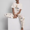 Pijamas com estampado da Disney em mistura de algodão