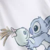 Pijamas com estampado em algodão do Stitch da Disney
