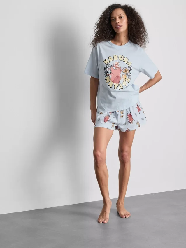 Pijamas com estampado «Hakuna Matata» do Rei Leão da Disney