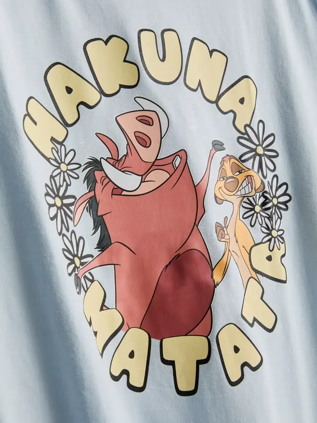 Pijamas com estampado «Hakuna Matata» do Rei Leão da Disney