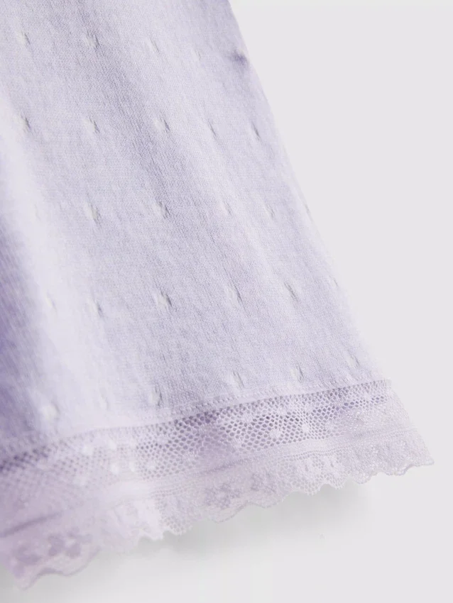 Pijamas curto com camisola sem costuras