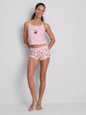Pijamas curto com camisola sem mangas e calções da Disney «Winnie the Pooh Roo»
