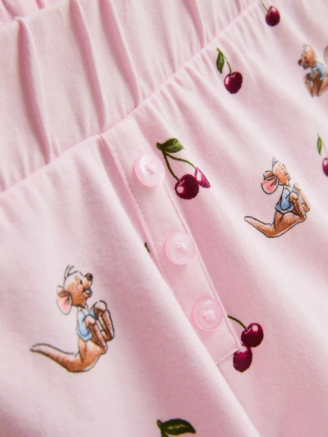 Pijamas curto com camisola sem mangas e calções da Disney «Winnie the Pooh Roo»