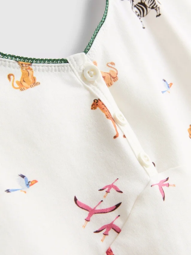 Pijamas curto com design do «Rei Leão» da Disney, com alto teor de algodão