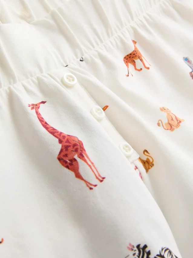 Pijamas curto com design do «Rei Leão» da Disney, com alto teor de algodão
