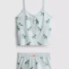 Pijamas curto com estampado da Disney Pixar, rico em algodão
