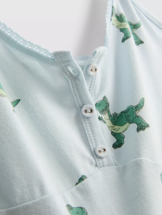 Pijamas curto com estampado da Disney Pixar, rico em algodão
