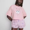 Pijamas curto com estampado do Bob Esponja