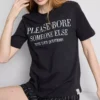 Pijamas curto com o slogan «O Diabo Veste Prada»