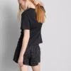Pijamas curto com o slogan «O Diabo Veste Prada»