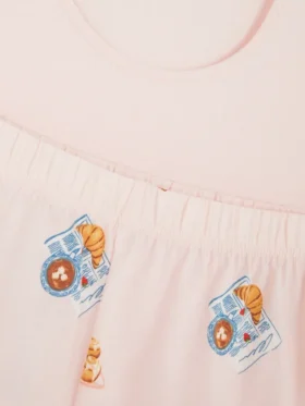 Pijamas curto de algodão
