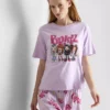 Pijamas curto de algodão com estampado Bratz