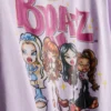 Pijamas curto de algodão com estampado Bratz