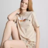 Pijamas curto de algodão com estampado da Disney «A Idade do Gelo»