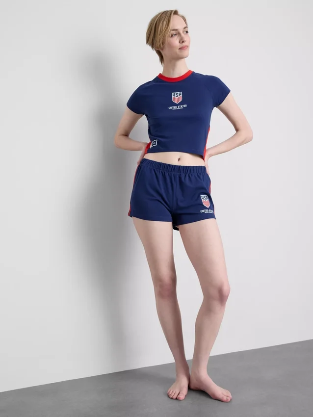Pijamas curto de futebol americano dos EUA