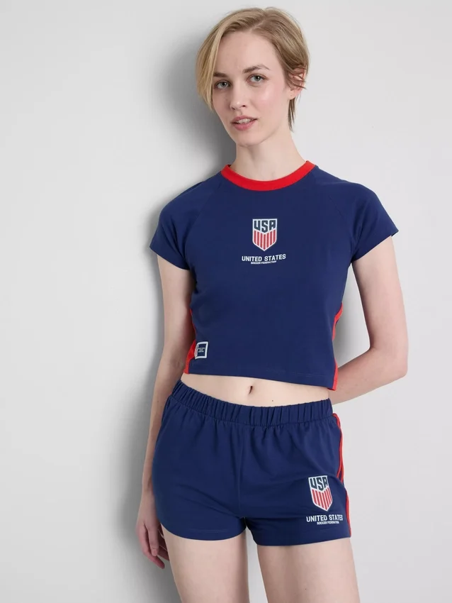 Pijamas curto de futebol americano dos EUA