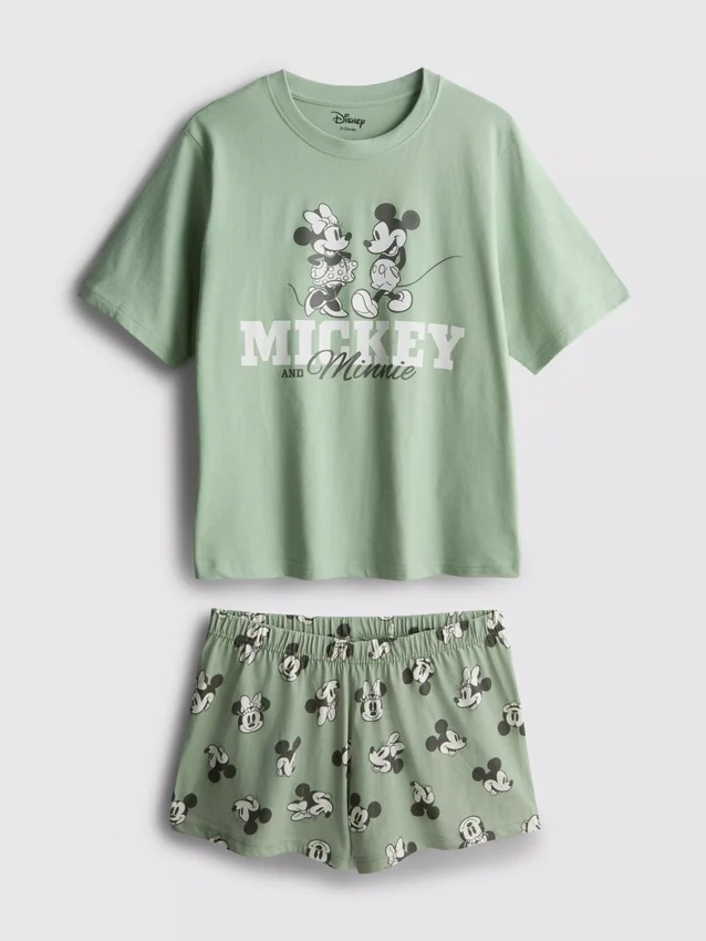 Pijamas curto do Mickey e da Minnie Mouse da Disney
