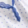 Pijamas curto elástico com alta percentagem de algodão