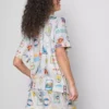 Pijamas curto estilo «boyfriend»
