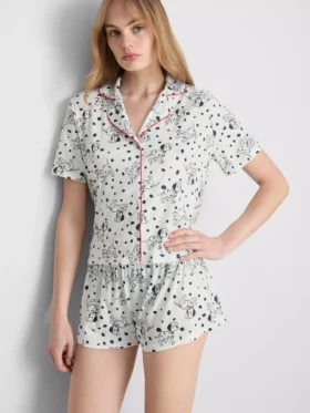 Pijamas curto estilo «boyfriend» com estampado dos 101 Dálmatas da Disney