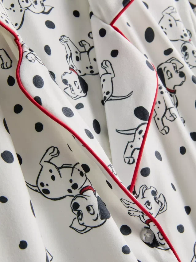 Pijamas curto estilo «boyfriend» com estampado dos 101 Dálmatas da Disney