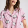 Pijamas curto estilo «boyfriend» da Hello Kitty