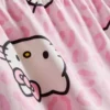 Pijamas curto estilo «boyfriend» da Hello Kitty