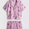 Pijamas curto estilo «boyfriend» da Lizzie McGuire da Disney